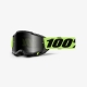 100 PROCENT GOGLE ACCURI 2 SAND NEON YELLOW - SMOKE LENS KOLOR CZARNY/ŻÓŁTY FLUO SZYBA PRZYCIEMNIANA