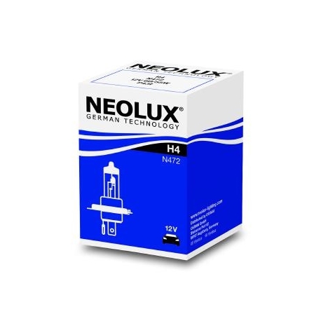 NEOLUX ŻARÓWKA HALOGENOWA H4 12V 60/55W P43T