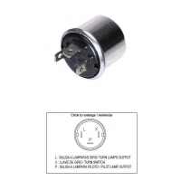 DZE PRZERYWACZ KIERUNKOWSKAZÓW UNIWERSALNY (12V 2+2 21W)