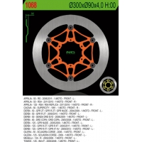 NG TARCZA HAMULCOWA PRZÓD APRILIA RS4 125 '12-'17, DERBI GPR 125 '05-'12 (300X90X4,0MM) (6X6,5MM) PŁYWAJĄCA - TYLKO NA SPECJALNE