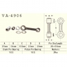 VESRAH 2026/03 KORBOWÓD KAWASAKI JS 750 '92-'95 (SKUTER WODNY) (MADE IN JAPAN)