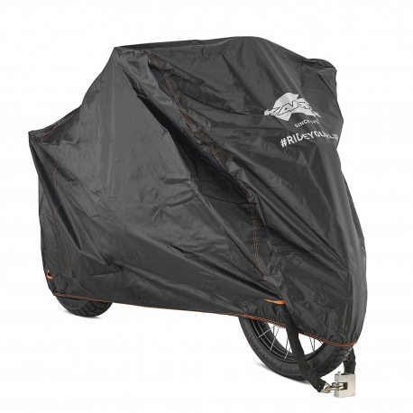 KAPPA POKROWIEC PRZECIWDESZCZOWY NA MOTOCYKL KOLOR CZARNY ROZMIAR - XL