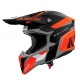 AIROH KASK CROSS / ENDURO / ATV / QUAD WRAAAP CONQUER KOLOR POMARAŃCZOWY/CZARNY/BIAŁY MAT ROZMIAR L