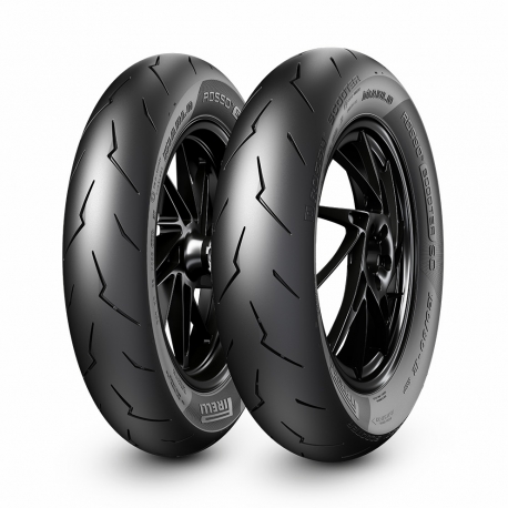PIRELLI OPONA 100/90-12 DIABLO ROSSO SCOOTER SC 64P TL M/C REINF PRZÓD DOT 46/2025 (PIT BIKE)