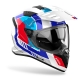 KASK MOTOCYKLOWY AIROH BANDIT HORN WHITE GLOSS