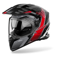 KASK MOTOCYKLOWY AIROH BANDIT SPICY RED GLOSS