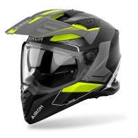 KASK MOTOCYKLOWY AIROH BANDIT TUNE YELLOW MATT