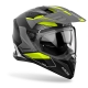 KASK MOTOCYKLOWY AIROH BANDIT TUNE YELLOW MATT