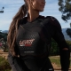KOSZULKA Z OCHRANIACZAMI LEATT 3DF AIRFIT EVO BLACK