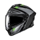 KASK MOTOCYKLOWY HJC C71 FABER BLACK GREEN