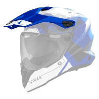 DASZEK DO KASKU AIROH COMMANDER 2 REVEAL BLUE GLOSS (OLD LOGO)