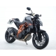 CRASHPADY AERO RG RACING KTM 1290 SUPER DUKE R 14- 19 BLACK