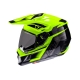 KASK MOTOCYKLOWY Z GOGLAMI LEATT KIT ADV 8.5 HI-VIZ