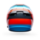 KASK MOTOCYKLOWY BELL LITHIUM NOVA ORANGE BLUE