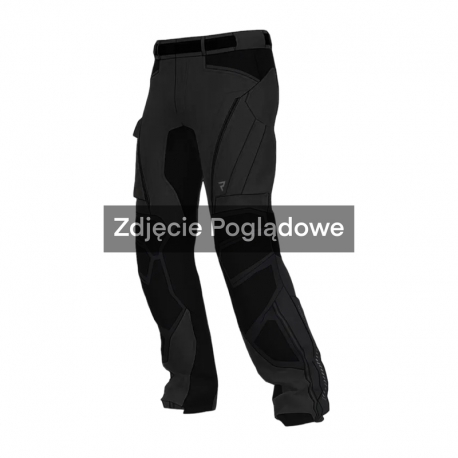 SPODNIE MOTOCYKLOWE TEKSTYLNE REBELHORN PATROL 2 BLACK