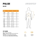 KURTKA MOTOCYKLOWA TEKSTYLNA OZONE PULSE BLACK FLUO YELLOW