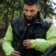 KOMBINEZON PRZECIWDESZCZOWY DWUCZĘŚCIOWY REBELHORN RAIN BLACK