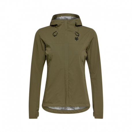 KURTKA ROWEROWA DAMSKA FOX RANGER WATER OLIVE GREEN