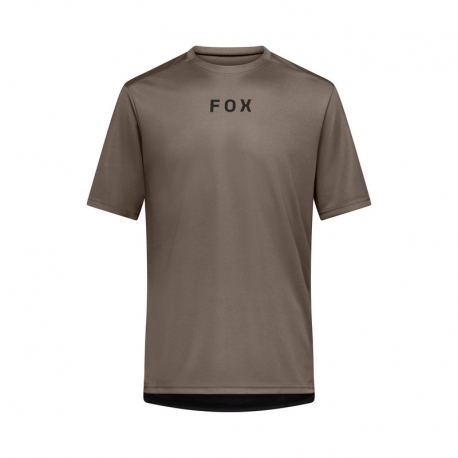 KOSZULKA ROWEROWA FOX RANGER WORDMARK NUTMEG