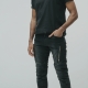 JEANSY MOTOCYKLOWE REBELHORN VANDAL TWILL BLACK