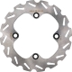 ALL BALLS TARCZA HAMULCOWA TYŁ YAMAHA YFM 550 GRIZZLY '09-'15, YFM 700 GRIZZLY '07-'24, (205X98X4,0MM) (4X10,5MM)