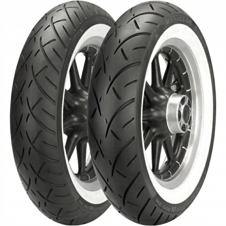 METZELER OPONA MH90-21 ME888 MARATHON ULTRA 54H TL M/C WWW BIAŁY BOK PRZÓD DOT 11-42/2023