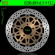 NG TARCZA HAMULCOWA PRZÓD KAWASAKI ZX9R '98-'99 (296X61X5MM) (5X10,5MM) (ZŁOTY ŚRODEK)