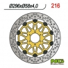 NG TARCZA HAMULCOWA PRZÓD HONDA CBR 600/900, VTR 1000F (296x58x4) (6X6,5mm) PŁYWAJĄCA (ZŁOTY ŚRODEK)