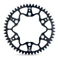 MOTO-MASTER PROMOCJA ZĘBATKA TYLNA ALUMINIOWA T7075 (ERGAL) 270 45 (27045) KOLOR CZARNY YAMAHA YZ/YZF '99-'24 WRF '01-'24 (JTR25