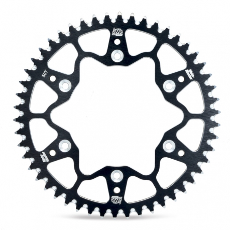 MOTO-MASTER PROMOCJA ZĘBATKA TYLNA ALUMINIOWA T7075 (ERGAL) 270 45 (27045) KOLOR CZARNY YAMAHA YZ/YZF '99-'24 WRF '01-'24 (JTR25
