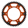 SUPERSPROX ZĘBATKA TYLNA 899 47 STEALTH (STALOWO-ALUMINIOWA) KTM SX/EXC (JTR897.47) KOLOR POMARAŃCZOWY