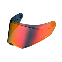 CABERG CZĘŚCI WIZJER (SZYBKA) LUSTRO (MIRROR), ODPORNY NA ZARYSOWANIA Z PINAMI POD PINLOCK DO MODELU DRIFT EVO II KOLOR CZERWONE
