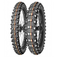 MITAS OPONA 90/100-14 TERRA FORCE-MX SM 49M (CZERWONO-ŻÓŁTY PASEK) TT TYŁ DOT 2026 (DOT:XJDS) (460050) (ZAMIENNIK:70000173)