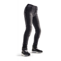 MODEKA PROMOCJA SPODNIE JEANSY MOTOCYKLOWE DAMSKIE CITY NOMAD KIM BLACK KOLOR CZARNY ROZMIAR LL (PRZEDŁUŻANE)