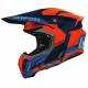 AIROH KASK CROSS / ENDURO / ATV / QUAD TWIST 3 FANCY BLUE ORANGE KOLOR CZARNY/POMARAŃCZOWY/NIEBIESKI ROZMIAR L