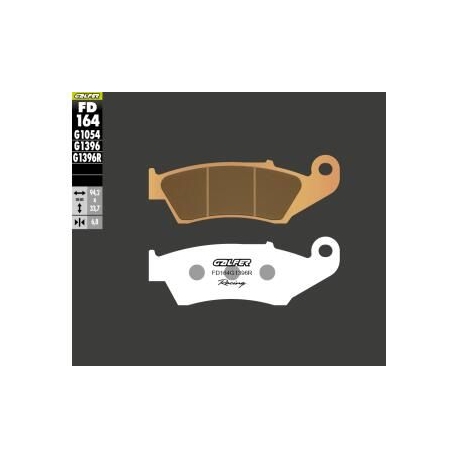 GALFER KLOCKI HAMULCOWE KH185 SPIEK METALICZNY (ZŁOTE) OFF ROAD RACING