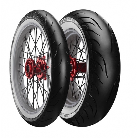 AVON OPONA 180/70R16 COBRA CHROME WSW 77V TL TYŁ BIAŁY BOK DOT 47/2023 (4120115)