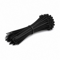 PROMX OPASKA ZACISKOWA (TRYTYTKA) 7,6X200MM KOLOR CZARNY - 100 SZTUK