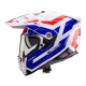 CABERG 2026 KASK OFFROAD / TRAIL / ADVENTURE DUOSPORT (DUAL) TANAMI RANGER KOLOR BIAŁY/CZERWONY/NIEBIESKI ROZMIAR XL