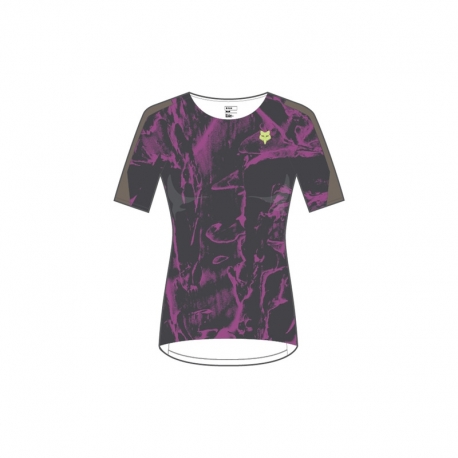 KOSZULKA ROWEROWA DAMSKA FOX ASCENT QUEST MAGENTA