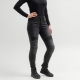 JEANSY MOTOCYKLOWE DAMSKIE BROGER AURA WASHED BLACK