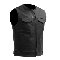 KAMIZELKA MOTOCYKLOWA SKÓRZANA BROGER BLADE BLACK
