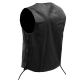KAMIZELKA MOTOCYKLOWA SKÓRZANA BROGER CLUBMAN BLACK