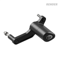 CRASHPADY AERO RG RACING AERO STYLE TRIUMPH TIGER SPORT 800 25- - NON DRILL KIT