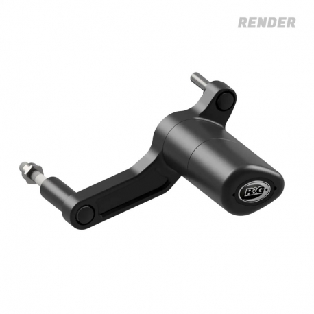 CRASHPADY AERO RG RACING AERO STYLE TRIUMPH TIGER SPORT 800 25- - NON DRILL KIT