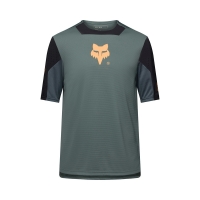KOSZULKA ROWEROWA JUNIOR FOX DEFEND CREATION SAGE