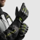 RĘKAWICE MOTOCYKLOWE REBELHORN DEFENDER BLACK GREY FLUO YELLOW