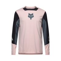 KOSZULKA ROWEROWA Z DŁUGIM RĘKAWEM JUNIOR FOX DEFEND CREATION BLUSH