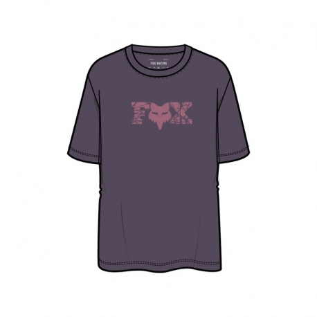 T-SHIRT DAMSKI FOX DIFFUSE DRI-RELEASE PLUM PERFECT