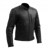 KURTKA MOTOCYKLOWA SKÓRZANA BROGER LEGEND BLACK